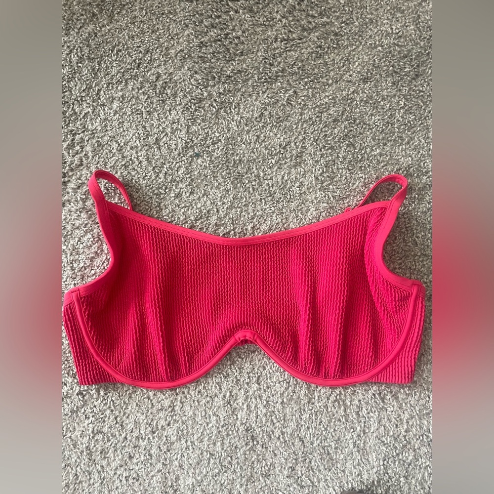 Abercrombie Curve Love Bikini Top Size XL